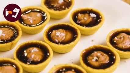 TARTALETAS de FOIE y MOSCATEL: el CANAPÉ PERFECTO y súper FÁCIL para impresionar a tus invitados