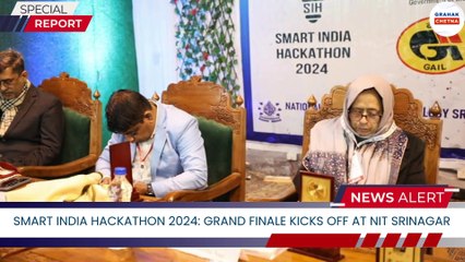 Smart India Hackathon 2024: Grand Finale Kicks Off at NIT Srinagar