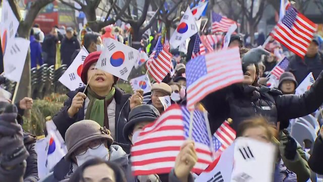 보수단체 비상계엄, 헌법적 결단 ...탄핵 반대 집회 / YTN