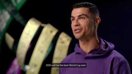 Ronaldo: “2034'te Suudi Arabistan'da düzenlenecek Dünya Kupası, tarihin en iyisi olacak.”
