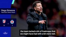 Simeone pleased with hard work as Atletico make it 10 in a row