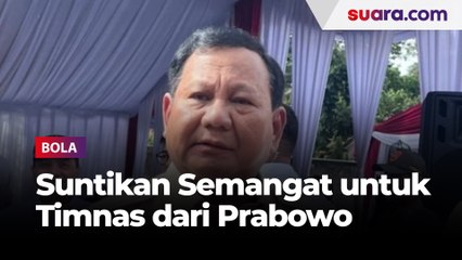 Timnas Indonesia vs Laos, Prabowo Kasih Suntikan Semangat ke Skuad Garuda