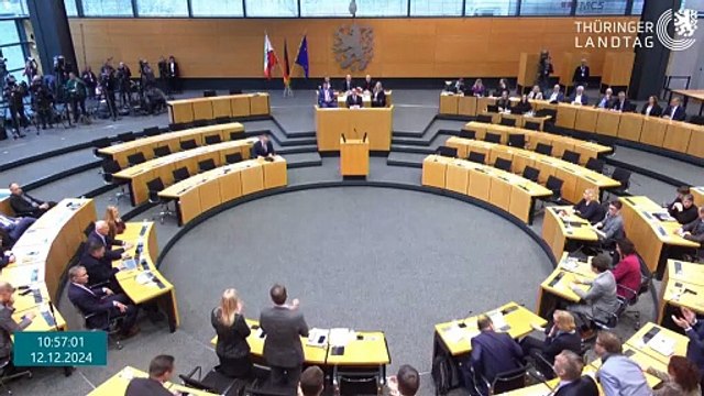 Thüringen: CDU-Politiker Voigt zum neuen Ministerpräsidenten gewählt