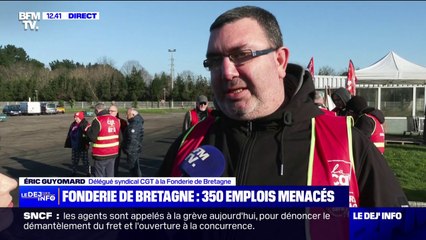 Grèves: Sophie Binet est attendue un peu avant 14h à la Fonderie de Bretagne