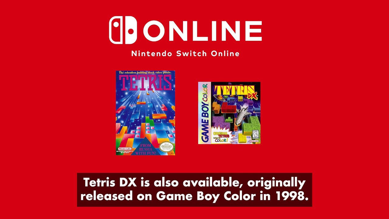 Tetris en Nintendo Switch Online