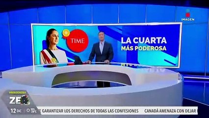 Claudia Sheinbaum, en la lista de las mujeres más poderosas del mundo