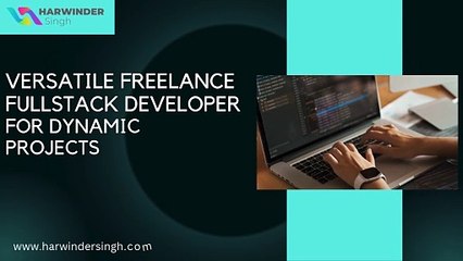 Versatile Freelance Full Stack Developer for Custom Solutions