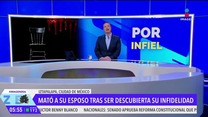 Mujer mata a su esposo tras ser descubierta su infidelidad