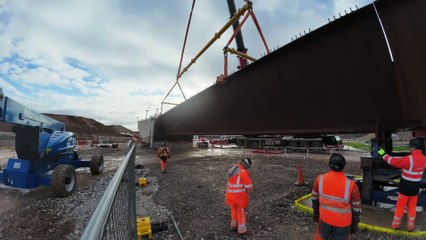 HS2’s River Cole Viaducts take shape in the Delta Junction