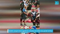 Batalla campal entre jugadores e hinchas de Vélez tras perder la final