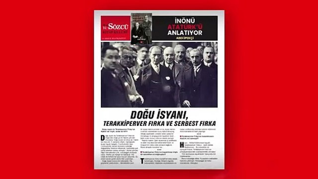 Abdi İpekçi'nin kaleminde İnönü Atatürk'ü Anlatıyor, SÖZCÜ ile birlikte ücretsiz