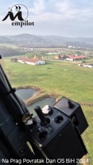 emGAZELA H-45 (SA342) Soko - Na Prag LQBK Mahovljani Banja Luka Povratak Dan OS BiH S24+ 2024