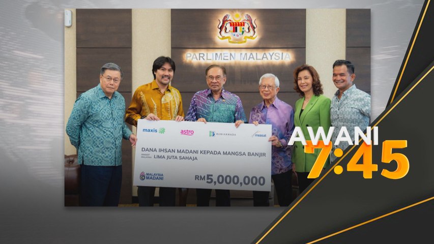 Maxis, Astro, Bumi Armada, MEASAT sumbang RM5 juta | Astro Awani