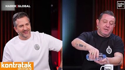 Samet Akaydin'in ıslıklanmasına Kahveci'den uygulamalı yorum: "Bardak doldu, taştı ama yine söylüyorum..."