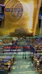UN General Assembly overwhelmingly demands immediate Gaza ceasefire
