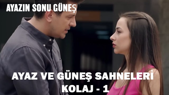 Ayaz ve Güneş Sahneleri Kolaj ( 1) - Ayazın Sonu Güneş