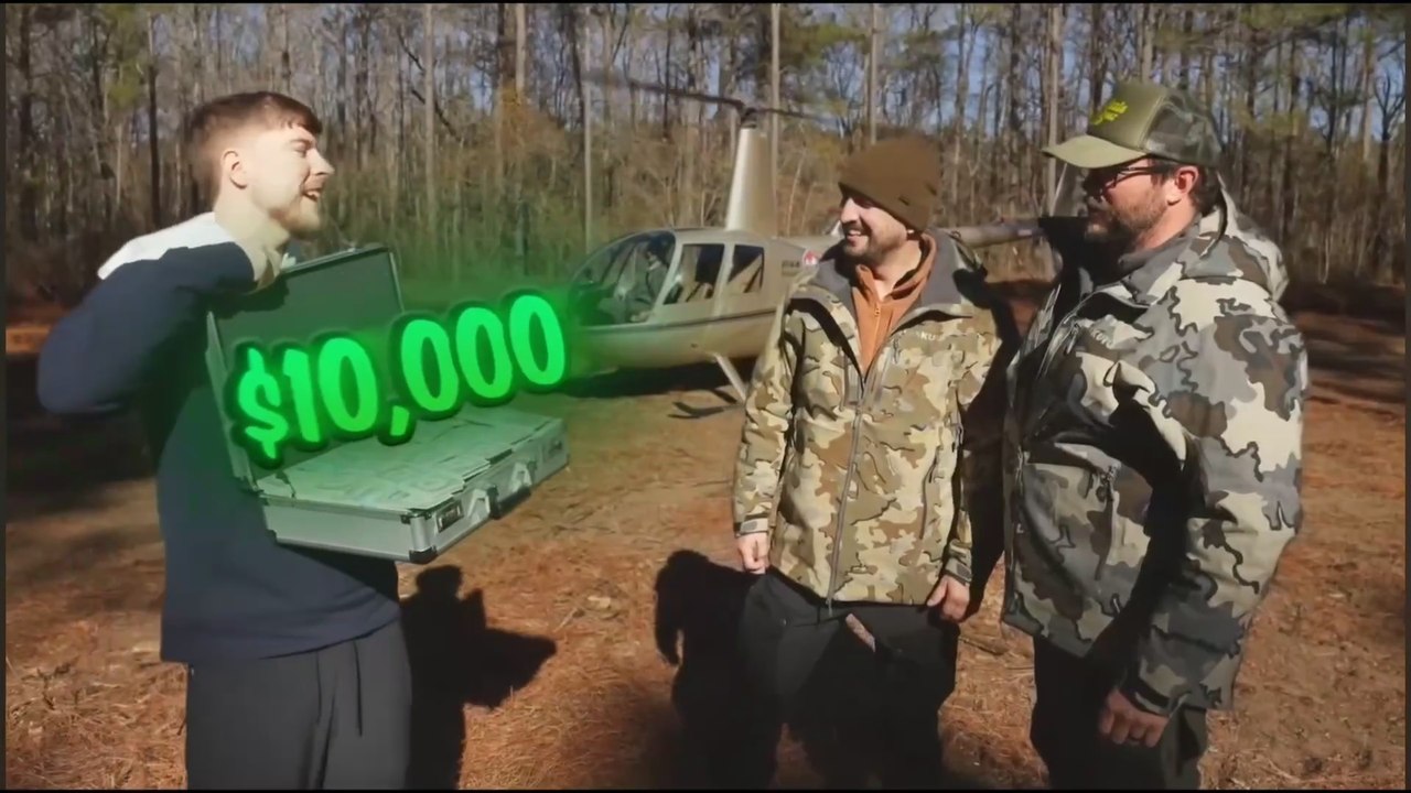 $10,000 Every Day You Survive In The Wilderness