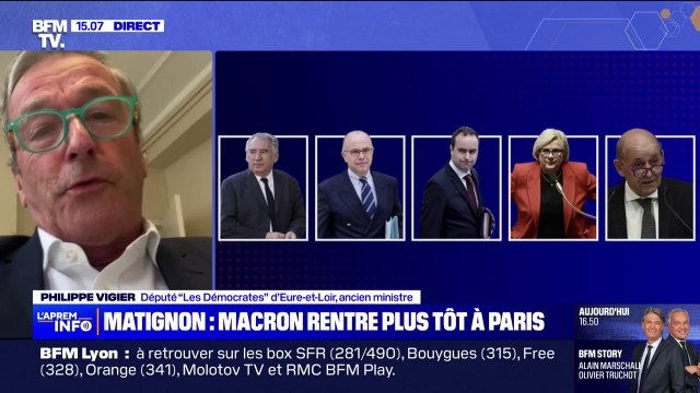 Nouveau Premier ministre: Je suis persuadé que François Bayrou est l'homme de la situation , estime Philippe Vigier, député Modem
