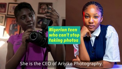 GirlZOffMute—Nigerian teen capturing award-winning images