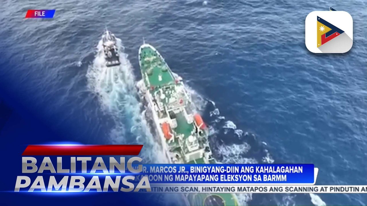 PBBM, binigyang-diin ang kahalagahan ng pagkakaroon ng mapayapang eleksyon sa BARMM