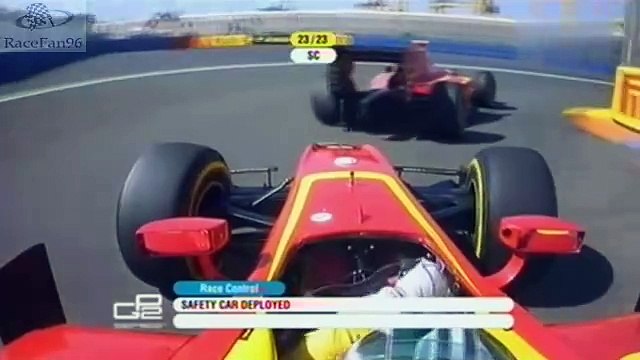 GP2 Series 2012_Manche 6_Valencia Street Circuit(Espagne)_Course 2 (en français - Eurosport - France) [RaceFan96]