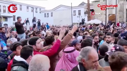 MİT Başkanı İbrahim Kalın Emevi Camii'nde görüntülendi