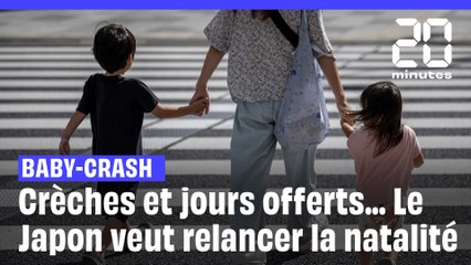 Crèches et jours offerts : le gouvernement cherche à séduire japonais pour relancer la natalité