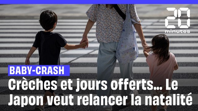 Crèches et jours offerts : le gouvernement cherche à séduire japonais pour relancer la natalité