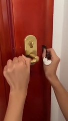 A perfect lock to make you feel safe.