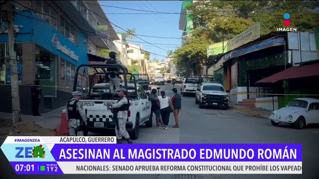 Asesinan a balazos al magistrado Edmundo Román Pinzón en Acapulco