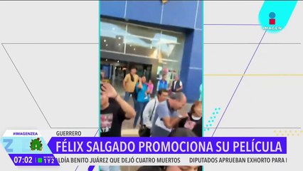Félix Salgado Macedonio pide licencia por 15 días para promocionar su película "Tétano"