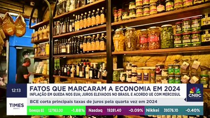 Retrospectiva Economia 2024: Selic no Brasil, acordo Mercosul-UE e inflação em queda nos EUA