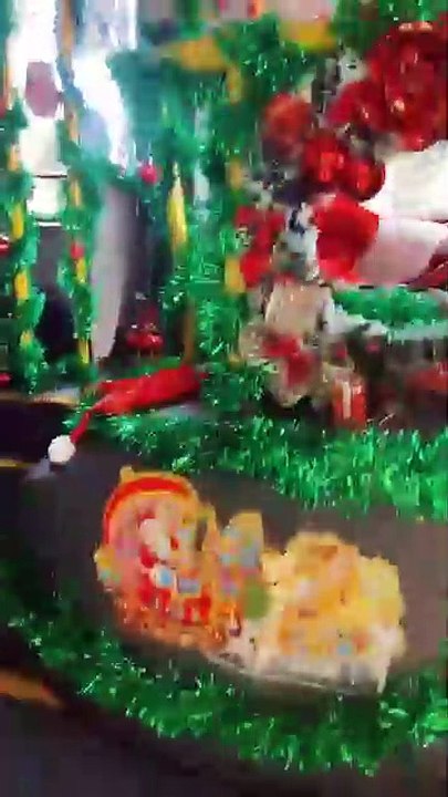 Motorista transforma autocarro em 'trenó' do Pai Natal. Eis o vídeo