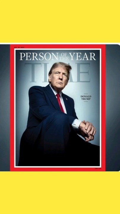 TRUMP, PERSONNE DE L'ANNÉE EN COUVERTURE DU TIMES