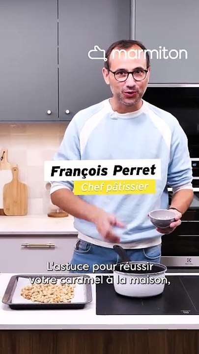 L'astuce du chef François Perret pour obtenir un caramel réussi