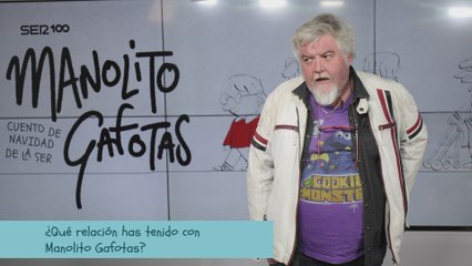 Javier Coronas es Bernabé en el Cuento de Navidad de la SER