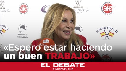Ana Obregón, emocionada, habla sobre el futuro de nieta: «Espero estar haciendo un buen trabajo»