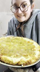 Tarte Tatin poireaux saumon et chèvre