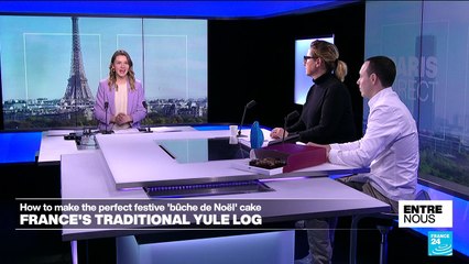 Bûche de Noël: The traditional French Yule log