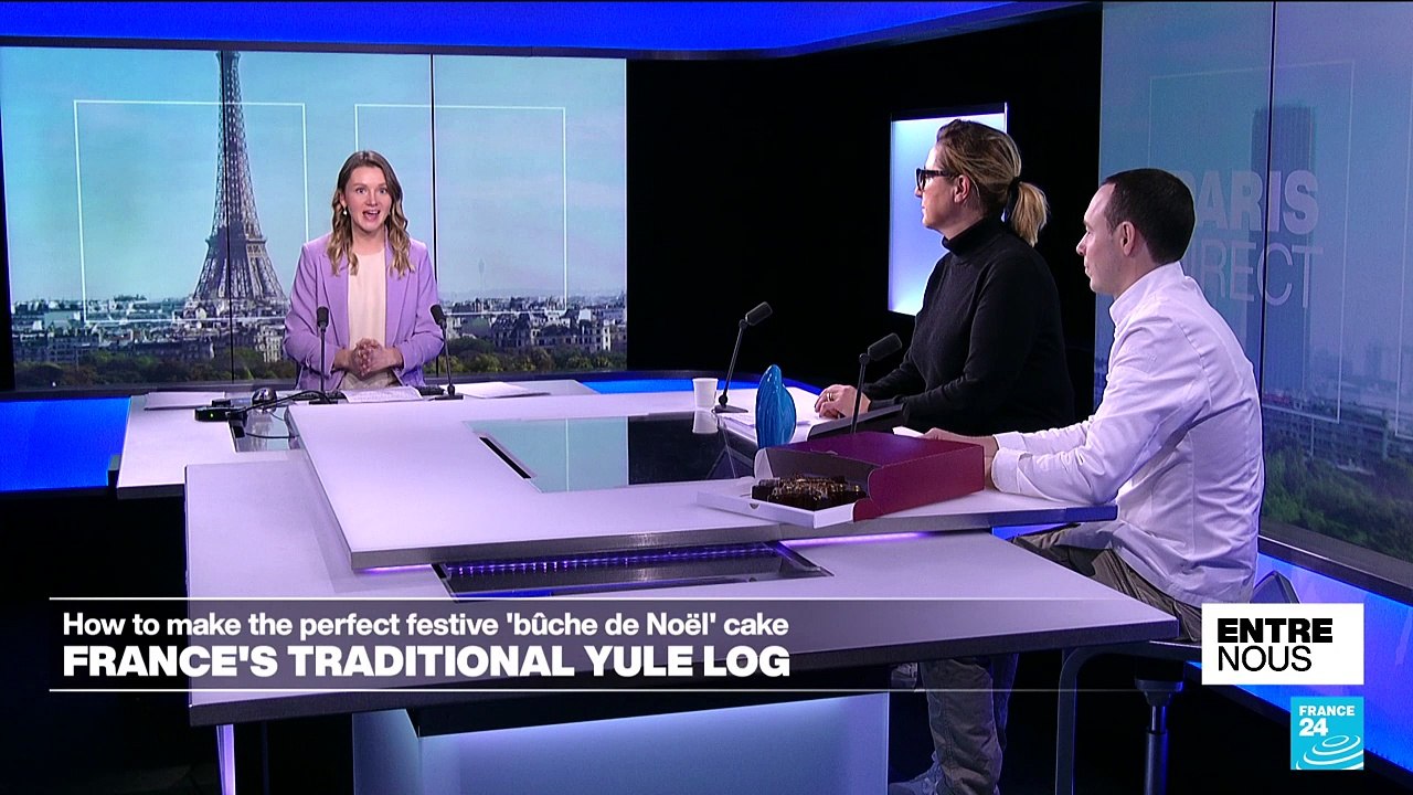 Bûche de Noël: The traditional French Yule log