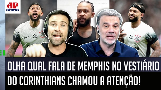 SERÁ??? OLHA ISSO, cara! Essa FALA do Memphis Depay MOSTRA que... Corinthians GERA DEBATE!