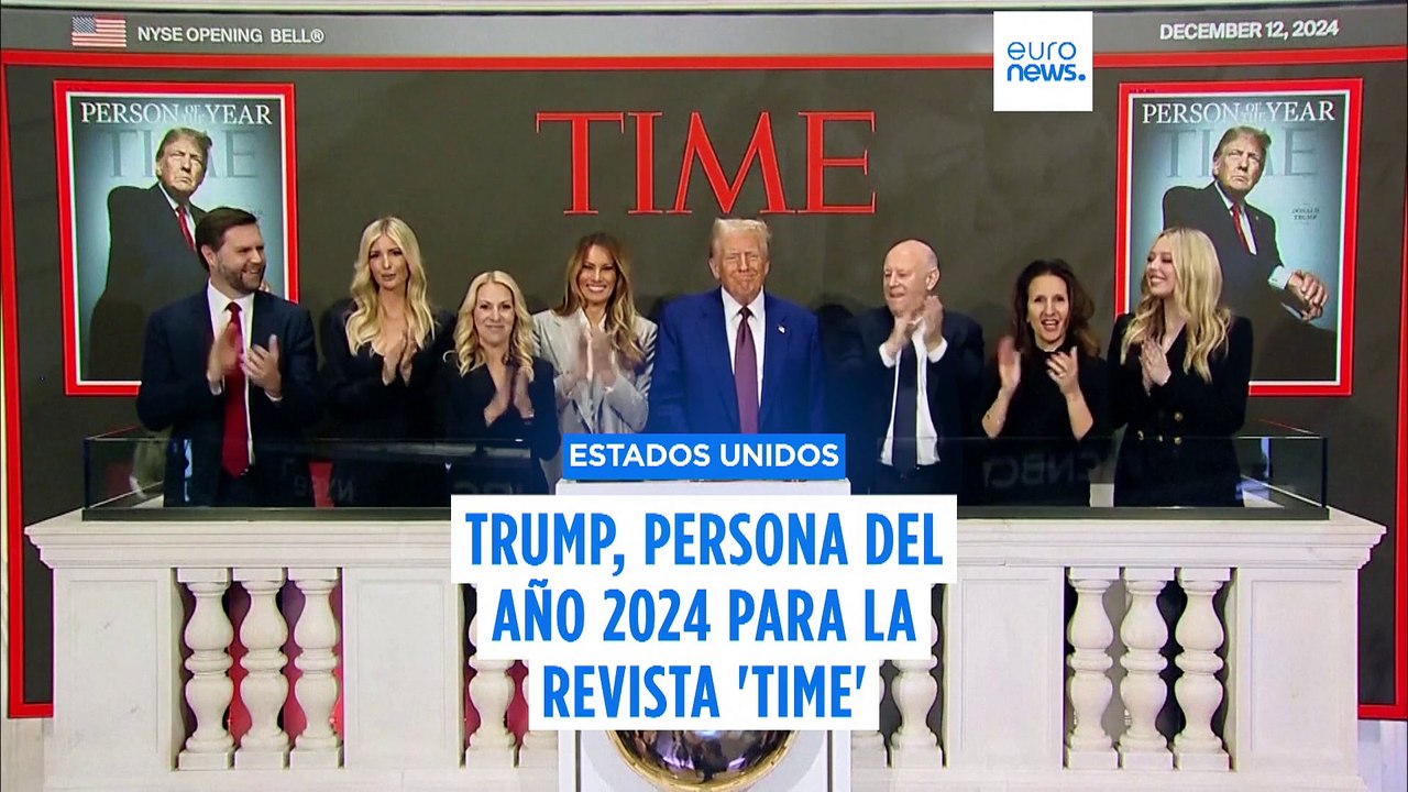 Así ha reaccionado Trump tras convertirse en la Persona del Año de 'Time': "Tremendo honor"