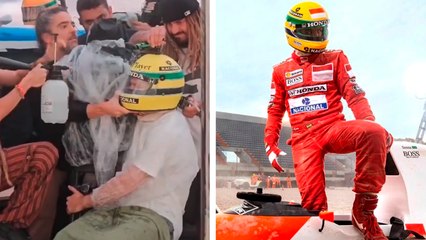 Serie de Ayrton Senna sorprende con impactantes escenas detrás de cámaras