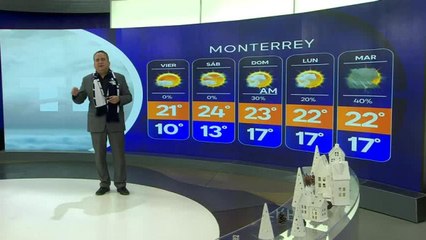 Pronóstico del tiempo para Monterrey, con Abimael Salas - 12 de diciembre de 2024