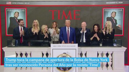 Trump, tras ser nombrado Persona del Año: "Creo que me gusta más esta vez"