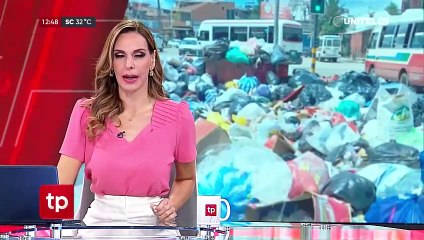 “​​​​​​​No nos moveremos hasta que nos paguen”: Bloqueo en el vertedero deja las calles cruceñas llenas de basura