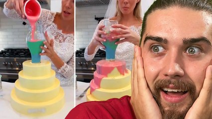 Wedding Cakes Like You’ve Never Seen Before! 😱🥂 Watch The Dudes REACT!