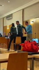 El asesino confeso de Paloma e India, David Maroto, en el juicio por el doble crimen