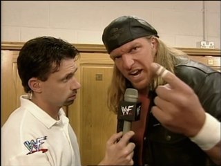 Triple H Only Cares About The WWF Title! Rebellion 1999 2/10/99