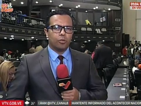 Asamblea Nacional presenta los 2 puntos de la agenda parlamentaria para la sesión ordinaria del día